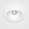 Białe oczko podtynkowe 9,8cm LED 4000K Yin DL031-L12W4K-W Maytoni