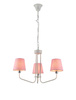 LAMPA WISZĄCA YORK 3 BIAŁY RÓŻOWY Candellux 50203097