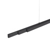 Lampa wisząca liniowa rozsuwana w kolorze antracytowym LED 3000K LUZI Paul Neuhaus 11660-13