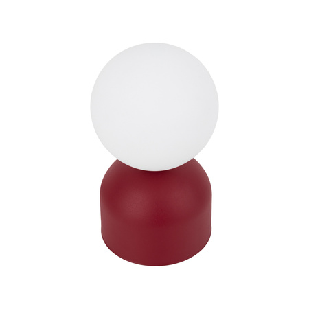 Lampka nocna w kolorze burgundowym 1XG9 MIKI BURGUND Tk Lighting 16216