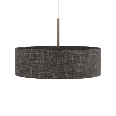 Lampa wisząca o średnicy 65cm z abażurem w kolorze czarny melanż 1xE27 AMARELA L Nowodvorski 11660