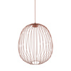 Lampa wisząca druciana w ceglanym kolorze SPHERA L BRICK 1XGX53 Tk Lighting 11302