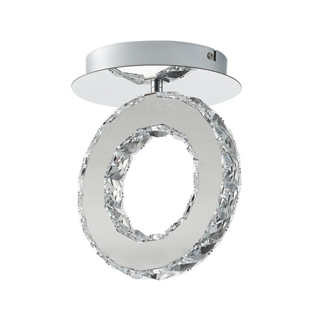 Lampa sufitowa, oprawa natynkowa GIRONA LED chrom Zuma Line MX3713-1-3CT ze ściemniaczem