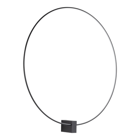 Kinkiet czarny okrąg LED o średnicy 80cm VEXA BLACK 30W Tk Lighting 18310