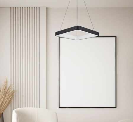 Lampa wisząca GIACINTO LED Italux 5304-850SQP-BK-3