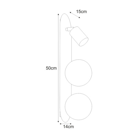 Kinkiet K-5483 z serii ARIES Kaja Lighting