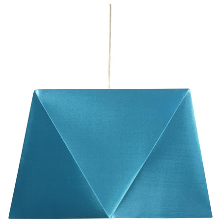 HEXAGEN LAMPA WISZĄCA 42 1X60W E27 TURKUS (ABAŻUR 77-01696+LINKA 85-10608) Candellux 31-03621