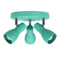 PICARDO LAMPA SUFITOWA PLAFON 3X40W E14 MIĘTOWY Candellux 98-50601