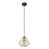 DIAMOND GOLD LAMPA WISZĄCA 1 PŁ TK Lighting 1724