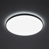Plafon sufitowy z czarną obramówką o średnicy 64cm IP44 AGNES ROUND LED 4000K PRO Nowodvorski 10976