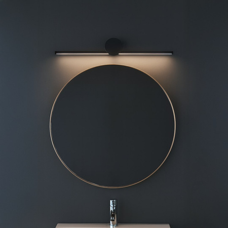 Czarny kinkiet nad lustro Artist 6W LED 4000K 40cm IP44 Milagro ML2043