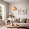 Lampa wisząca z bambusa 1xE27 Petra Milagro ML2585