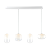 Lampa wisząca Vaso Biały 15W Milagro ML1406