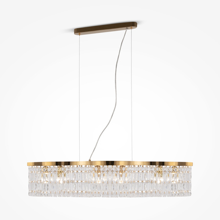 Lampa wisząca kryształowa złota DUNE Maytoni DIA005PL-06G
