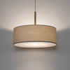 Lampa wisząca z kremowym abażurem o średnicy 50cm 1xE27 SANTANA M Nowodvorski 11652