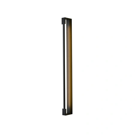 Czarny podłużny kinkiet do łazienki 90cm ruchomy LED 3500K Flexia IP44 WL0121-L-BK Yaskr