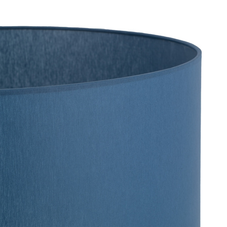 Lampa podłogowa abażur walcowy 50cm w kolorze niebieskim DALUM NAVY 1xE27 Tk Lighting 16229