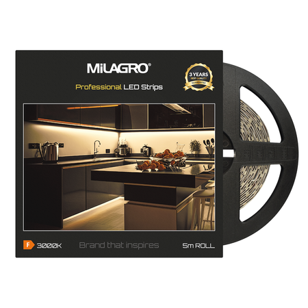 Taśma Led Premium 120/m 3000K IP20 5m Milagro ML4755