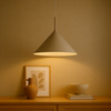 Lampa wisząca stożek na żarówkę GX53 CAPITAL KASZMIR Ø46cm Milagro MLP2470