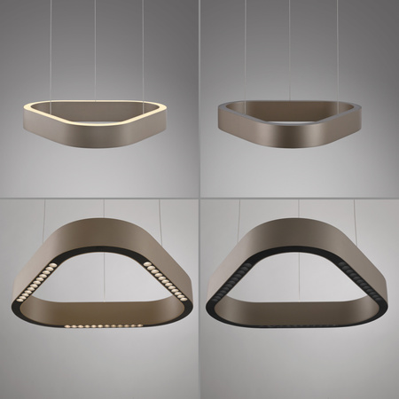 Lampa wisząca brązowa LED Q-STRETTO Paul Neuhaus 2689-97