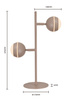 Lampa stojąca dwójka Biarritz kaszmirowa Aviano Lighting 8047-213