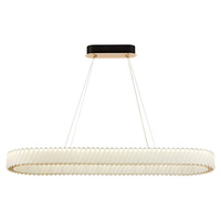 Lampa wisząca owalna Deluxe 120x35cm 44W LED Milagro ML2782