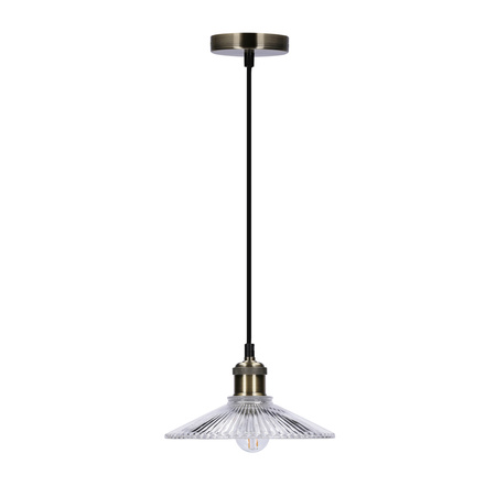LAMPA WISZĄCA CHESTER 210mm 1 BEZBARWNY PATYNA Candellux 50101271