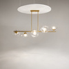 Elegancka lampa wisząca nad stół ze szklanymi kloszami Miracle MOD207PL-05BS Maytoni