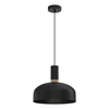 Lampa wisząca MALMO BLACK/WOOD 1xE27 MIlagro MLP8381