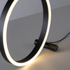 Lampka stołowa okrąg antracyt RITUS LED 3000K Just Light 15390-13