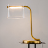 Ekskluzywna złota lampa stołowa LED 3000K Cabaret MOD170TL-L8BS3K Maytoni