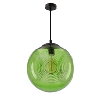 CLUB LAMPA WISZĄCA 28 1X60W E27 ZIELONY Candellux 31-51226