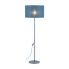 Lampa podłogowa abażur walcowy 50cm w kolorze niebieskim DALUM NAVY 1xE27 Tk Lighting 16229
