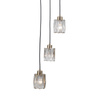 Lampa wisząca potrójna do salonu Torno Italux PND-40813-3R-HBR