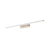 Długi biały kinkiet łazienkowy 96cm nad lustro Elgidia LED 3500K WL0122-L-WH Yaskr