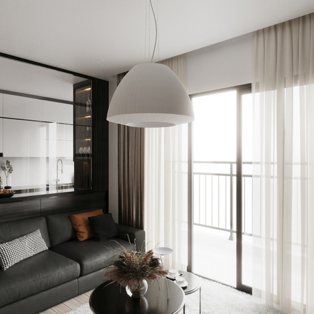 Żyrandol BELLA 60 biały Sollux SL.0733