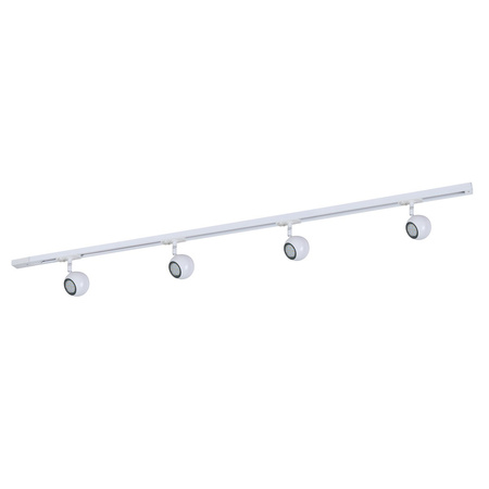 Zestaw szynowy Marvi TR Blake w kolorze białym 4 źródła światła Italux 920403-4-WH-SET 
