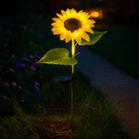 Lampka solarna świecący słonecznik Sunflower 3000K IP44 Eko-Light EKO2494