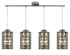 NOCTURNO LAMPA WISZĄCA 4X40W E27 CHROM Candellux 34-57723