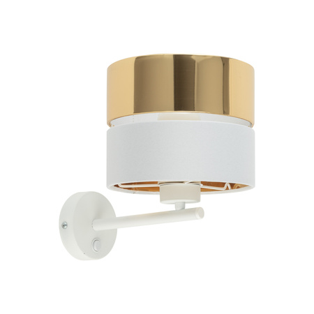 Kinkiet HILTON WHITE/GOLD TK Lighting 4770
