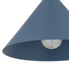 Niebieska stożkowa lampa wisząca o średnicy 21cm CONO S NAVY 1XE27 Tk Lighting 11413