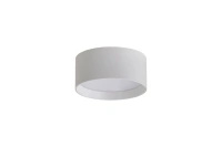 Niska biała tuba natynkowa o średnicy 14cm AXIS 18W CCT SWITCH WH+WH Azzardo AZ7031