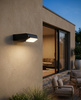 Czarny, ruchomy kinkiet elewacyjny LED IP54 NOVARA Kaja Lighting K-8260
