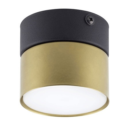 SPACE BLACK/GOLD LAMPA SUFITOWA 1 PŁ TK Lighting 6140