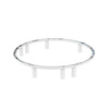 Minimalistyczna lampa sufitowa biała w formie koła – nowoczesny ring 80cm 7xGU10 FOURTY ROUND Nowodvorski 11945