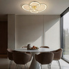 Plafon złoty 4 obręcze Azina LED Light Prestige LP-4852/4C GD