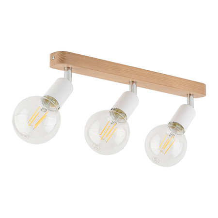 Lampa sufitowa SIMPLY WHITE WOOD TK Lighting 4749
