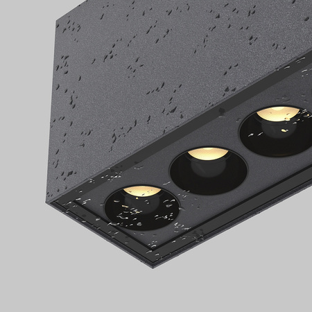 Prostokątna oprawa sufitowa zewnętrzna 15x5cm LED 3000K Ares O309CL-L10GF3K Maytoni