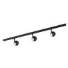Zestaw szynowy 3-punktowy 100cm czarny Marvi TR Blake Italux 920321-3-BL-SET