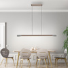 Lampa wisząca liniowa w kolorze kawowym LED 3000K HOOP Paul Neuhaus 2732-36 ze ściemiaczem